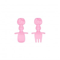 Bumkins Spoon and Fork Set - Hello Kitty